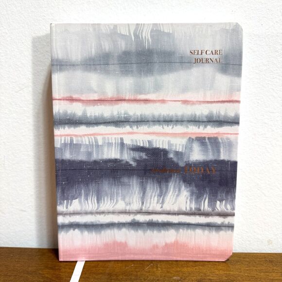 Self Care Journal Guided Prompts 160 Pages 8x6 Fiddlestix Goals Nutrition Water - Picture 2 of 4